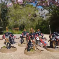 "Frères d'épée Black Templars" par Moondog