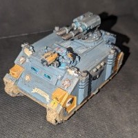 "09 - Space Wolves - Razorback - 1er Véhicule" par Jhon Williams