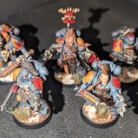 "05 - Space Wolves - Chasseurs Gris - 1er Unité" par Jhon Williams