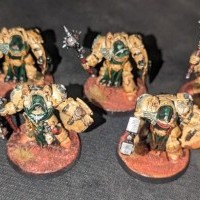 "08 - Dark Angels - Chevaliers de la Deathwing - 1er Compagnie - 2ème Unité" par Jhon Williams