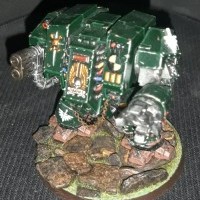 "19 - Dark Angels - Véhicule 2 - Dreadnought de la 5ème Compagnie - 2ème Véhicule" par Jhon Williams