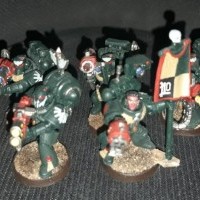 "17 - Dark Angels - Unité 10 - Escouade dévastator de la 5ème Compagnie - 10ème Unité" par Jhon Williams