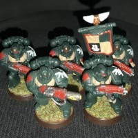 "11 - Dark Angels - Unité 04 - Escouade tactique de la 5ème Compagnie - 4ème Unité" par Jhon Williams