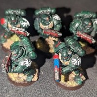 "07 - Dark Angels - Unité SERAPHICUS - Escouade tactique de la 5ème Compagnie - Unité SERAPHICUS" par Jhon Williams