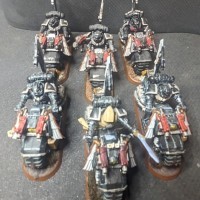 "06 - Dark Angels - Escouade Moto Ravenwing - 5ème Unité" par Jhon Williams