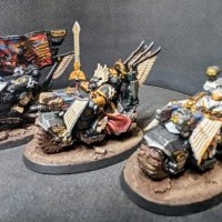 "03 - Dark Angels - Etat Major de la Ravenwing - 1er Unité" par Jhon Williams