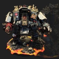 "~ 𝕭𝖑𝖆𝖈𝖐 𝖙𝖊𝖒𝖕𝖑𝖆𝖗𝖘 ~ Dreadnought Redemptor ~" par P. WGM40