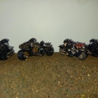 "Motos + moto d'assaut" par Le H