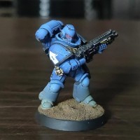 "Space Marine Ultramarines 5e Compagnie (3)" par Loan