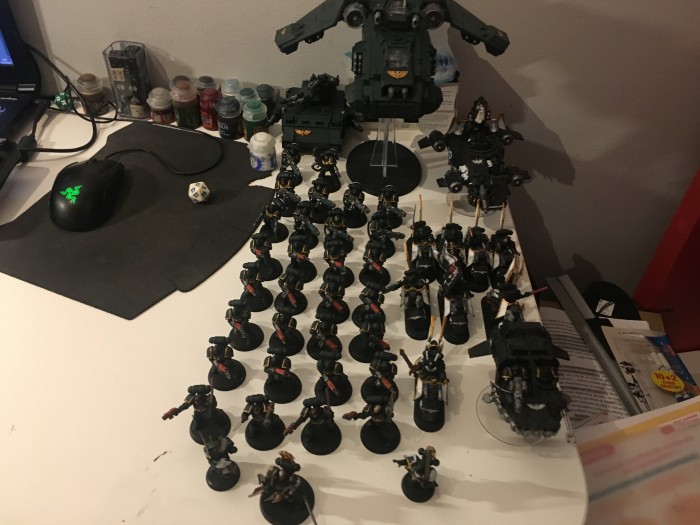 Space Marines Toutes les listes d'armées